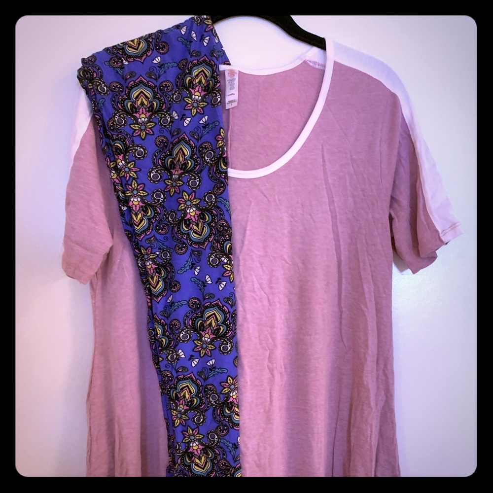 LuLaRoe Perfect T and leggings